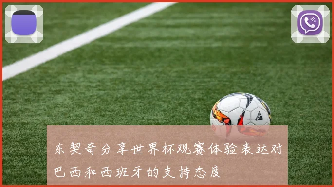 东契奇分享世界杯观赛体验表达对巴西和西班牙的支持态度