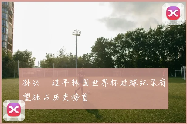 孙兴慜追平韩国世界杯进球纪录有望独占历史榜首